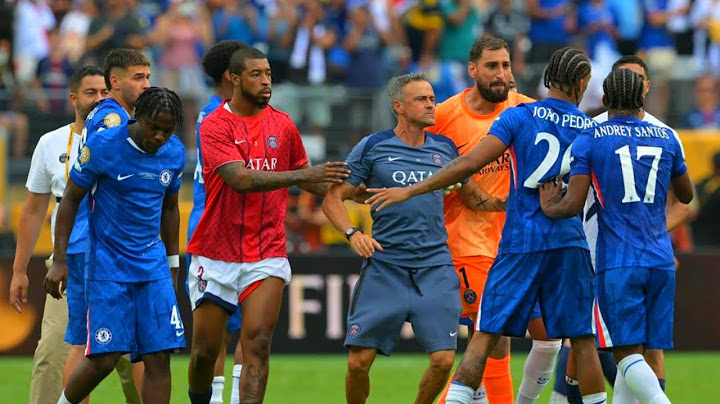 Luis Enrique SLAPS Joao Pedro After Chelsea DESTROY PSG?! 😳
