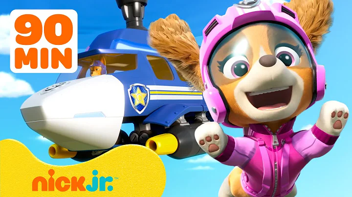 PAW Patrol Air Rescue Adventures! #2 🚁  90 Minutes | Nick Jr.