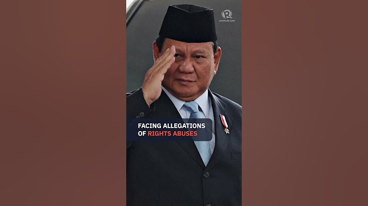 Mantan Panglima Kopassus Prabowo Resmi Jadi Presiden RI