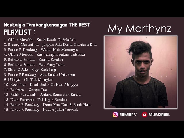 Nostalgia Tembang Kenangan THE BEST Vocal - Cover My Marthynz class=