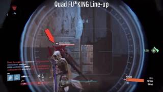 A QUAD FU*KING LINE-UP FAILED #*@$%