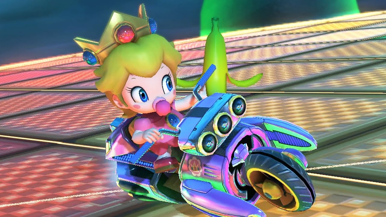 Mario Kart 8 Deluxe - 150cc Triforce Cup (Baby Peach Gameplay)