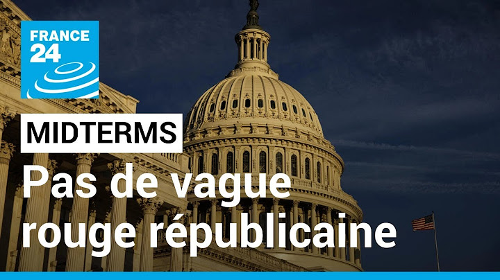 Midterms : pas de "vague rouge" républicaine, le dépouillement se poursuit • FRANCE 24