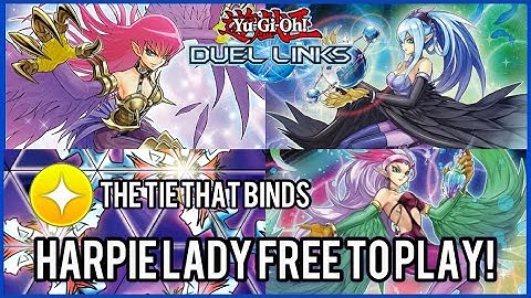 Free to play top tier Harpies! {Yu-Gi-Oh! Duel Links} Post Ban list!