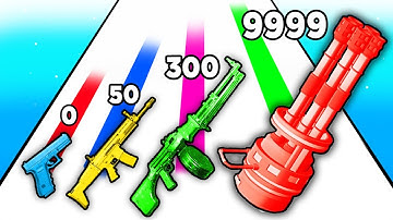 MAX LEVEL FIREPOWER! - Gun Run 2048 Part 3