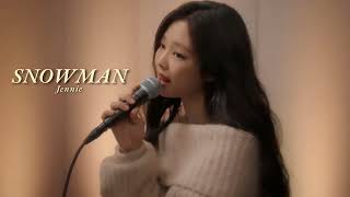 Vietsub | Snowman (Jennie Cover) - Sia | Lyrics Video