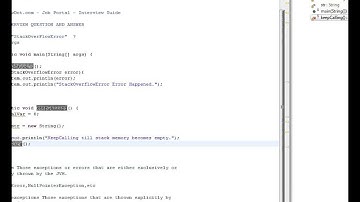 Java StackOverFlowError