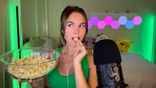 ASMR | Giving you Movie Recommendations while Eating Popcorn 🎥🍿 (mixed genres, soft spoken…)