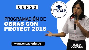 CURSO: PROGRAMACIÓN DE OBRAS CON PROJECT 2025