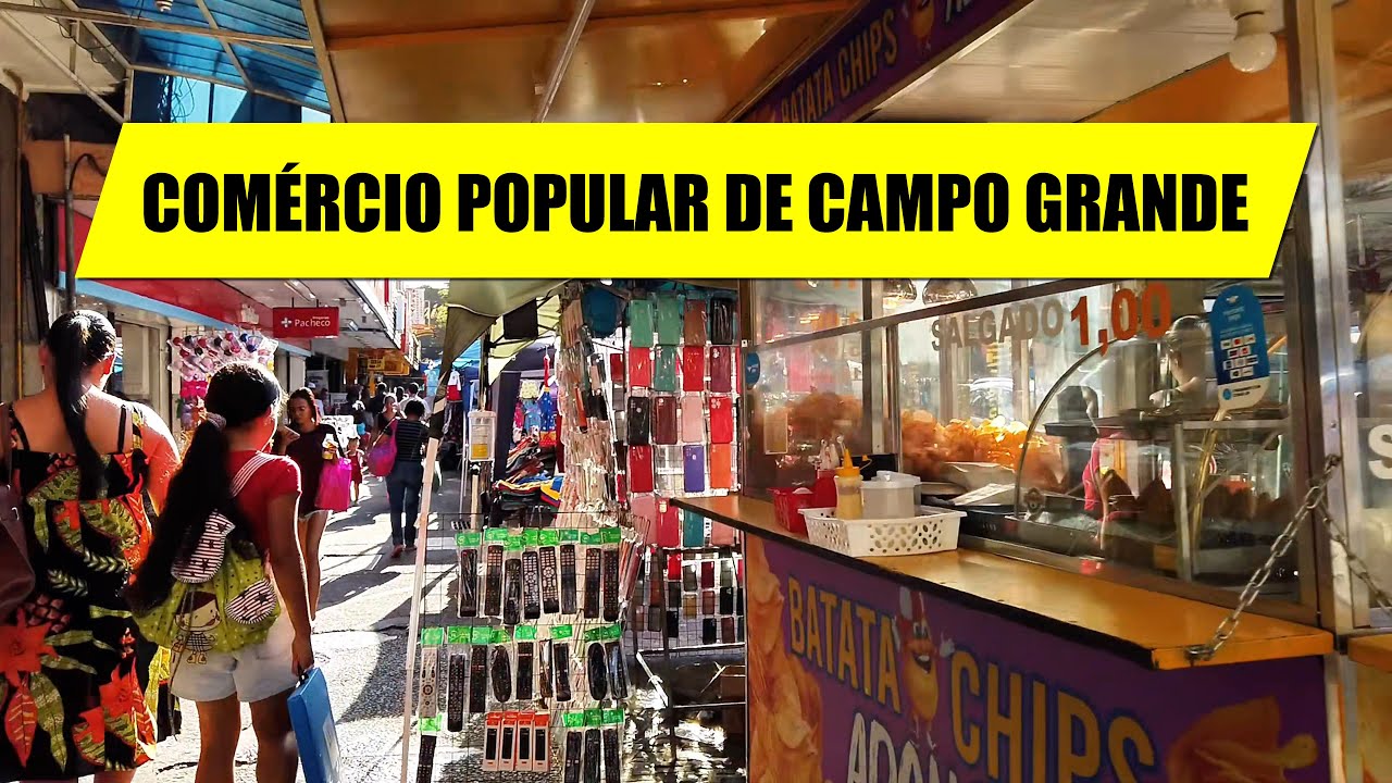 Comércio popular de Campo Grande #MeioRetro