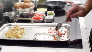 Bosch Teppanyaki Griddle for Induction Cooktop in Stainless Steel