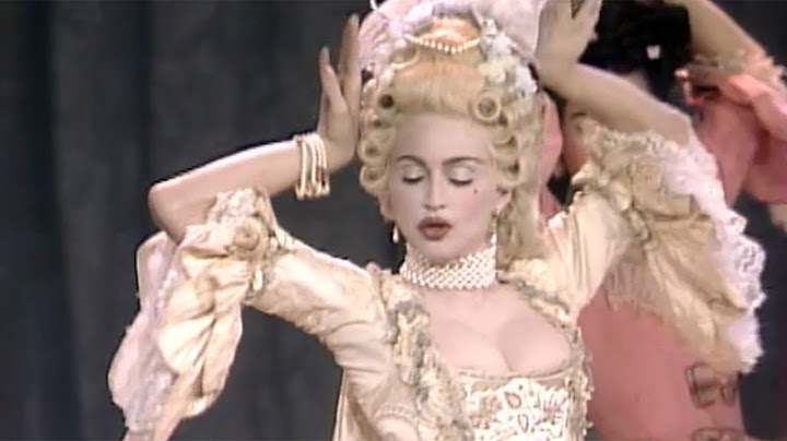 Vogue Live version - Live performance video thumbnail