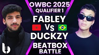 FABLEY vs DUCKZY | OWBC25 Qualifier #1 | Final