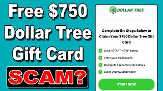TreeHauls.com Review - $750 Dollar Tree Gift Card SCAM?