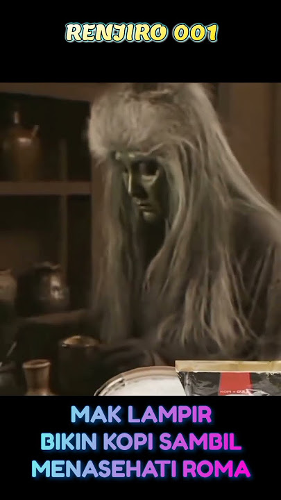 Mak Lampir Makes Coffee While Advising Roma #Shorts