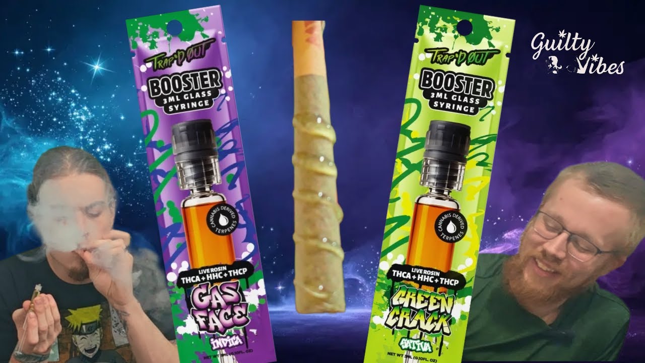 Шприц-бустер Trap'd Out Jeffrey 3 г и устройство для заправки Thunder Dome 3 г