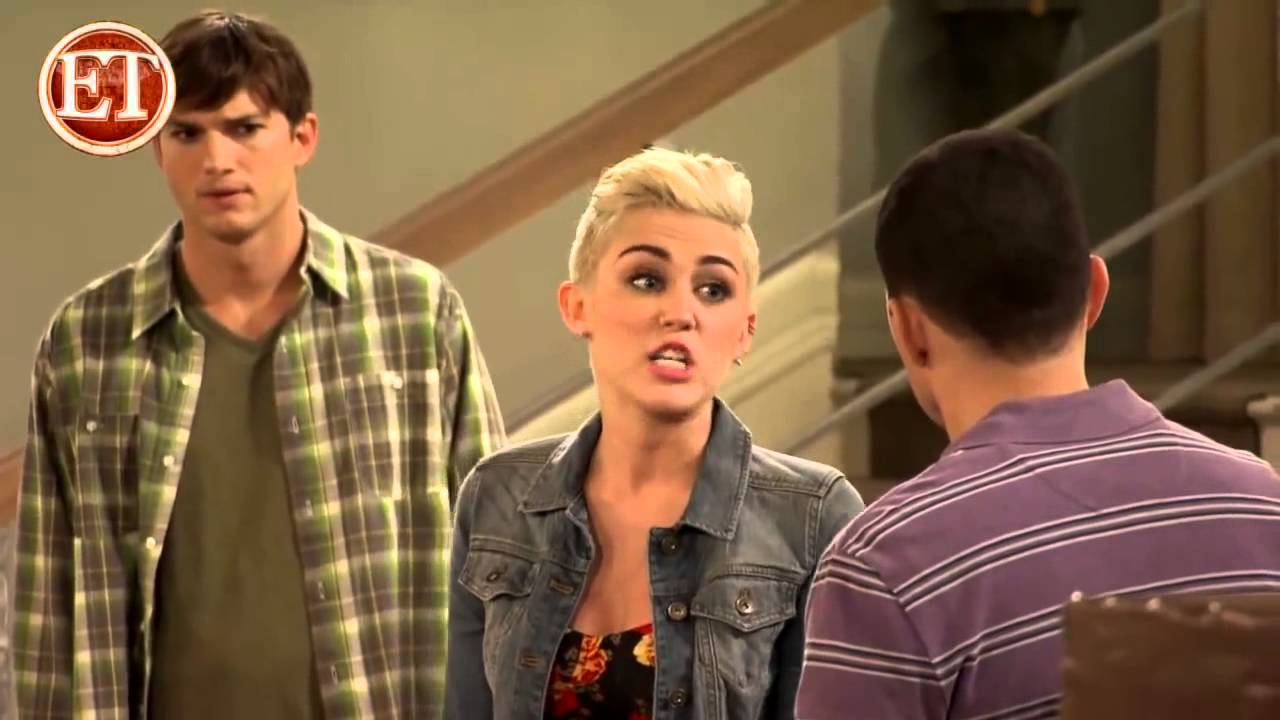 Miley Cyrus On Two And A Half Men Behind The Scenes Interview Youtube 