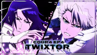 [COUR4 EP4 Tōshirō - Byakuya] | Cc Twixtor Clips Edit 🤩