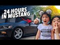 24 HOURS Challenge Inside MUSTANG!! (Takot Sya Sa Ipis Haha!) | Ranz and Niana