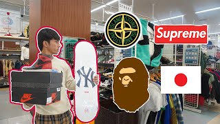 TRAVEL AND THRIFT IN FUKUOKA JAPAN (SUPREME BAPE GUCCI UNDER RM 200 !!)