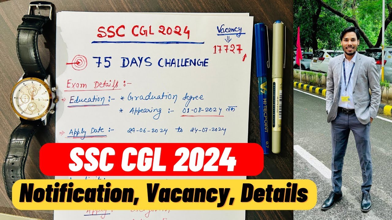 Next 75 Days Plan for SSC CGL 2024 🔥| Complete Exam Detail 👍 - YouTube