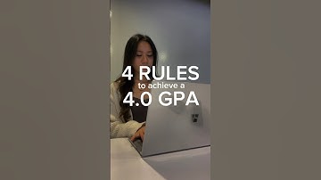 The secret to a 4.0 GPA