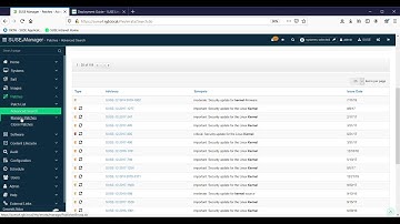 SUSE Manager 4:   Part 4  Packages and Patching
