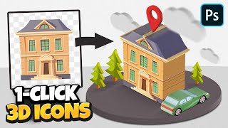 Create Isometric 3D ICONS With A CLICK in Photoshop! by Pixivu 34,346 views 1 year ago 10 minutes, 20 seconds
