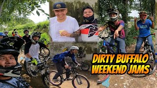 Weekends at Dirty Buffalo Dirt Jumps   Dig Ride and Drink   Saturdirt Sessions   Sunday Jam with Vic