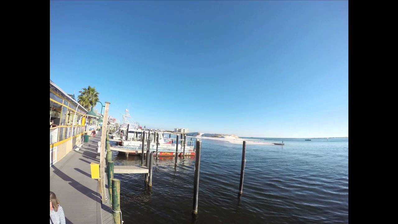 newspaper Time lapse on the Destin Harbor
