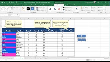 Suma de tareas con Macro