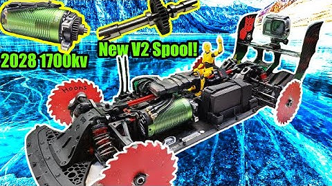 Arrma Limitless V2 Speedrun Build Castle Creations 2028 1700kv Motor! New V2 Titanium Spool! #rc