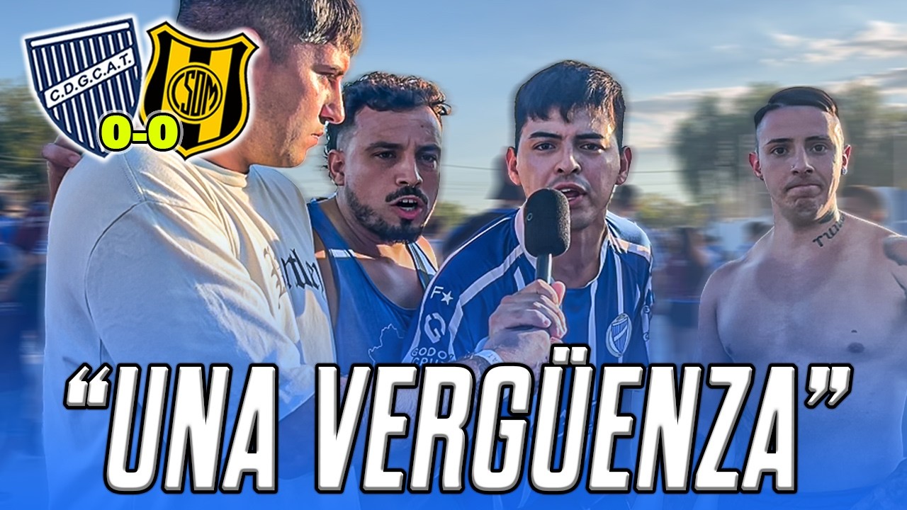 GODOY CRUZ 0-0 DEPORTIVO MADRYN | REACCIÓN CON LOS HINCHAS | PRIMERA NACIONAL 2026