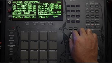 116.  MPC3000 Vailixi Real Time Sample Editing