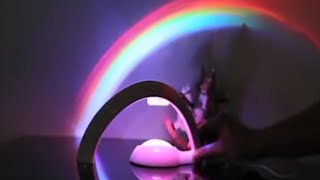 Lucky Rainbow Led Projector, Color Magic Night Light, Romantic Lights