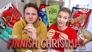 TRYING FINNISH CHRISTMAS CANDY (and other stuff)