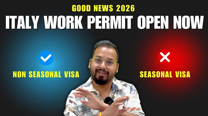 Good News || Italy Work Permit Open 2026 || Decreto Flussi 2026 thumbnail