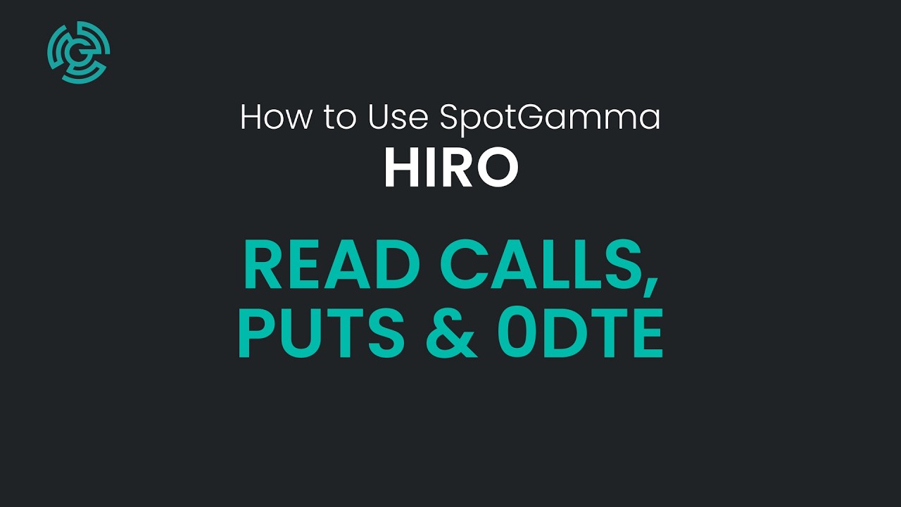 Read Calls, Puts & 0DTE | HIRO Walkthru #3 - YouTube