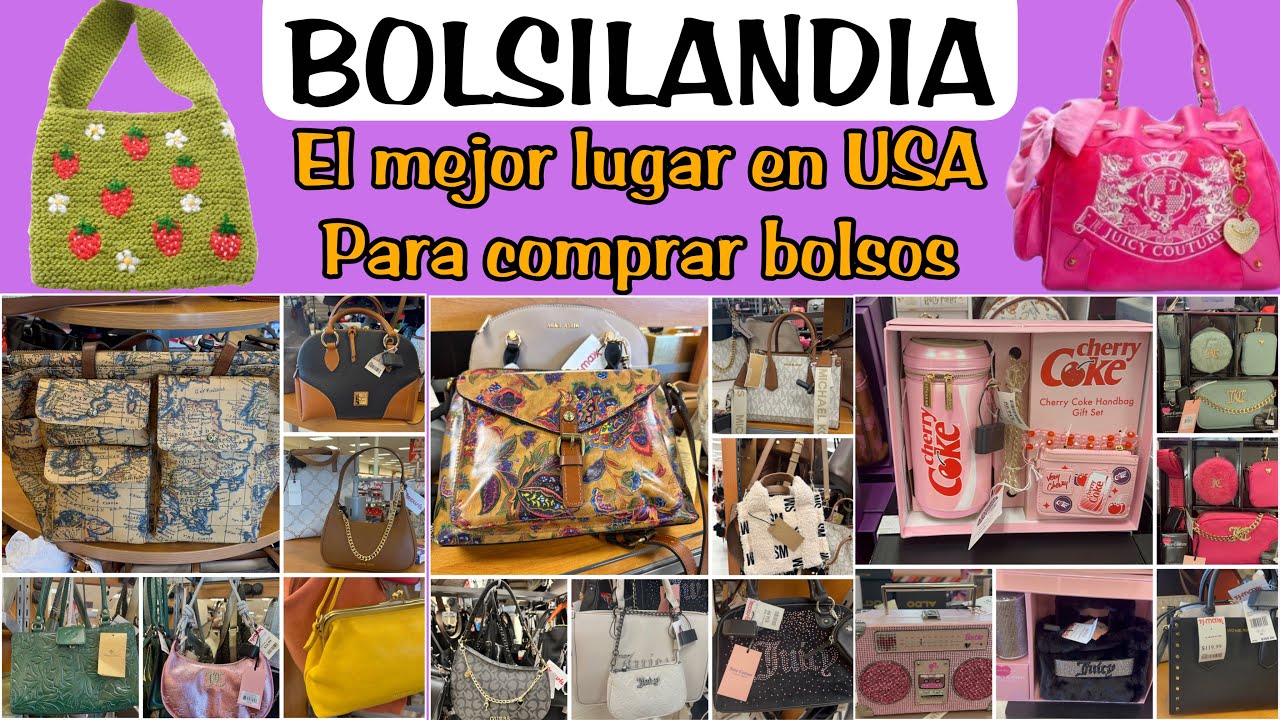 T.J.MAXX🔥La mejor tienda para comprar BOLSAS Y CARTERAS de MARCA con precios de DISTRIBUIDOR💖