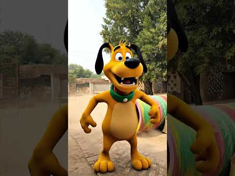 ميكي ماوس يهرب داخل النفق بلوتو يطارده والنفق ينهار عليه  