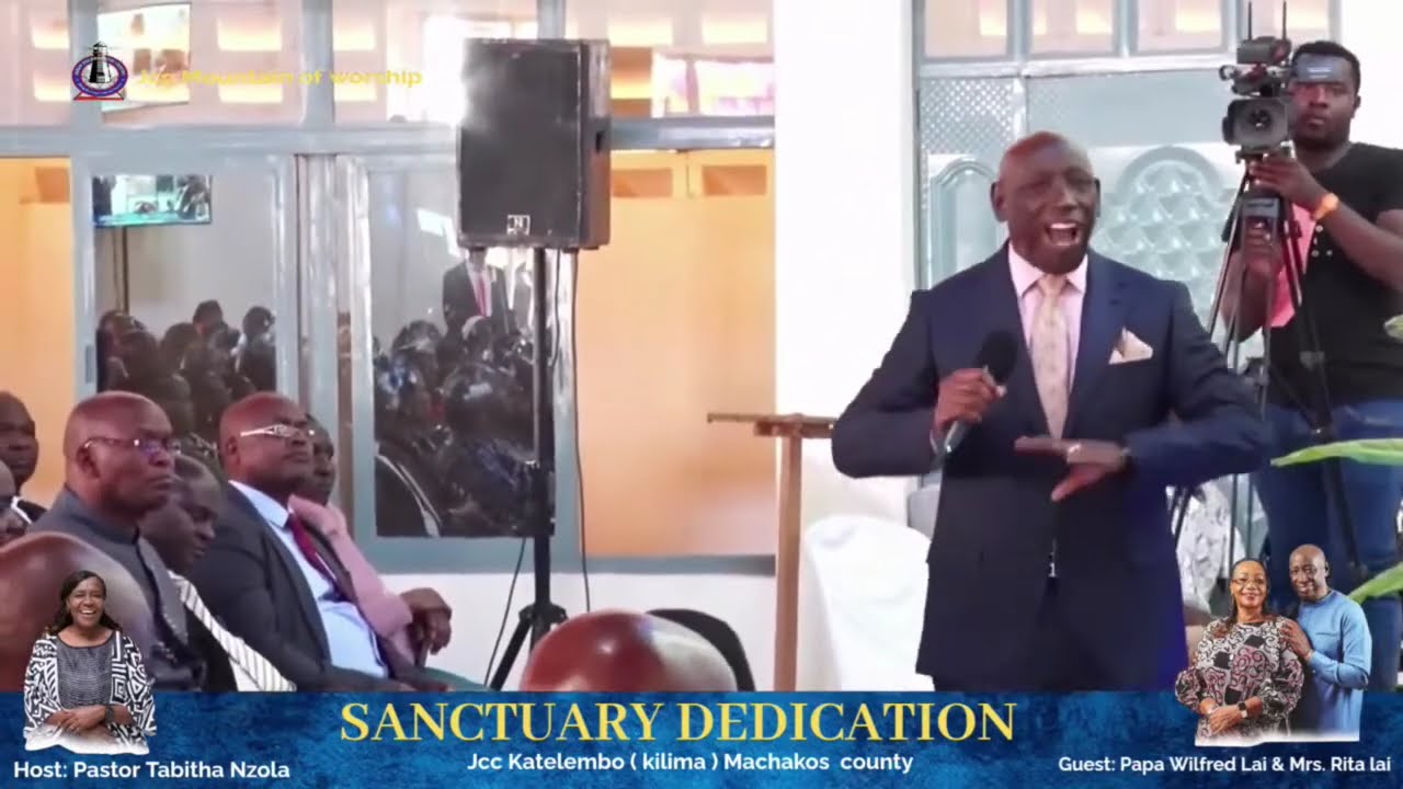 Pastor Wilfred Lai || Sanctuary Dedication | Live from JCC Katelembo Machakos