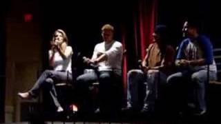 david boreanaz & stephanie romanov make fun of christian kan