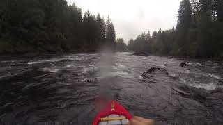 Powerhouse Section of the Snoqualmie River - Whitewater Canoeing