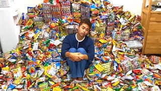 間違えて駄菓子10万円分買っちゃいました。