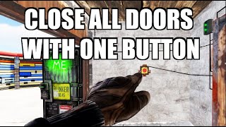 How to close all base doors with a button