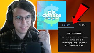 How To Upload Shirts On Mobile For “PLS DONATE” 