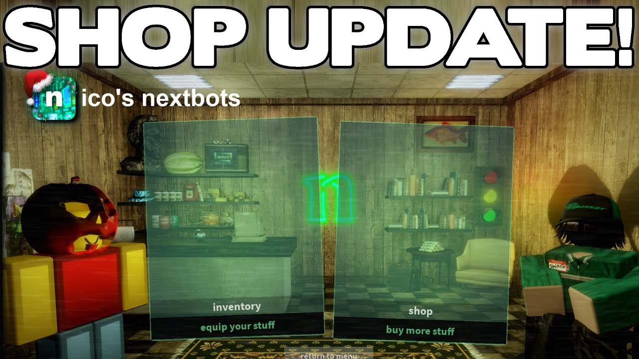 The SHOP at Nico's Testing got updated, here is some screenshots :  r/nicosnextbots