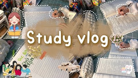 Study vlog// một buổi chiều của học sinh cấp 3 sẽ như thế nào 🤔💅~~ Janedoan