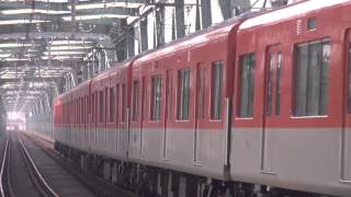 【阪神電鉄】8000系8237F%急行梅田行＠淀川('13/08)