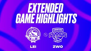 Zorg en Zekerheid Leiden vs. Landstede Hammers Extended Game Highlights